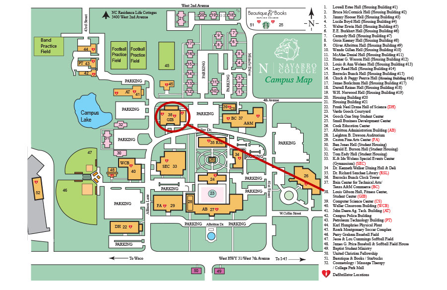 BMWC Map